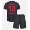 Camisa de Futebol Bayer Leverkusen Malik Tillman #10 Equipamento Principal Infantil 2025-26 Manga Curta (+ Calças curtas)
